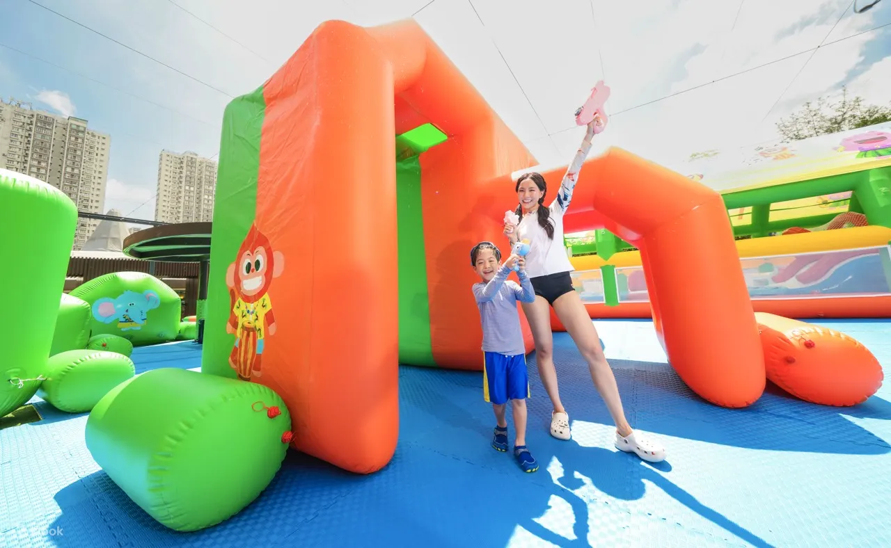 【Klook独家】香港Kiztopia门票 - 沙田新城市广场Chill Park<弹弹「夏」消暑派对>